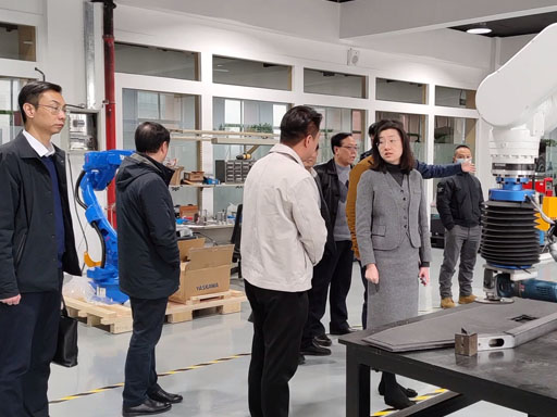 熱烈歡迎常州市科技局、常工院領導蒞臨我司參觀指導